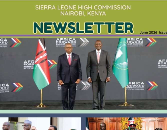 Sierra Leone High Commission Newsletter 3rd Edition